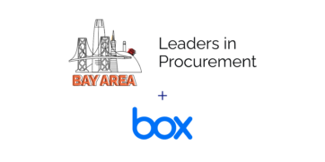 Image of Leaders in Procurement and Box logos.