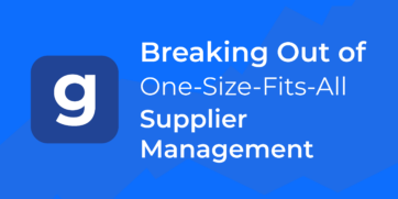 Graphite Logo and text: Breaking out of one-size-fits-all Supplier Management